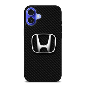 HONDA MOTOR CARBON FIBER iPhone 16 Case Cover