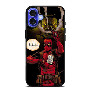 HULK VS DEADPOOL iPhone 16 Case Cover