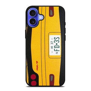 INITIAL D RX-7 CAR iPhone 16 Case Cover