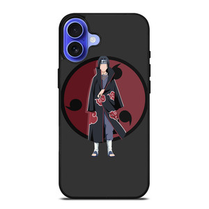 ITACHI UCHIHA AKATSUKI iPhone 16 Case Cover
