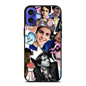 JACK DYLAN GRAZER COLLAGE iPhone 16 Case Cover JACK DYLAN GRAZER COLLAGE iPhone 16 Case Cover