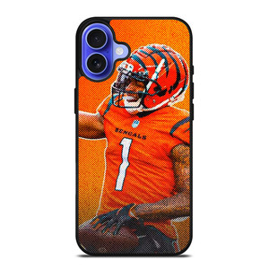JAMARR CHASE CINCINNATI BENGALS NFL FOOTBALL 2 iPhone 16 Case Cover JAMARR CHASE CINCINNATI BENGALS NFL FOOTBALL 2 iPhone 16 Case Cover