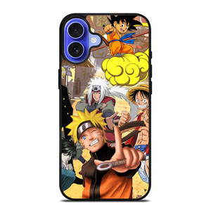 JAPANESE ANIME CROSSOVER iPhone 16 Case Cover JAPANESE ANIME CROSSOVER iPhone 16 Case Cover