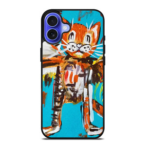 JEAN MICHEL BASQUIAT ART iPhone 16 Case Cover