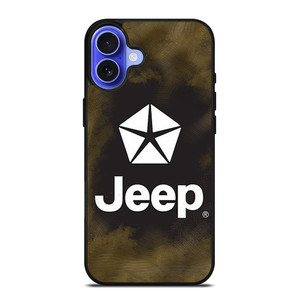 JEEP LOGO OFF ROAD CAR ICON iPhone 16 Case Cover