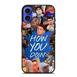 JOEY TRIBBIANI FRIENDS COLLAGE iPhone 16 Case Cover