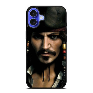 JOHNNY DEPP PIRATES OF CARIBEAN iPhone 16 Case Cover JOHNNY DEPP PIRATES OF CARIBEAN iPhone 16 Case Cover