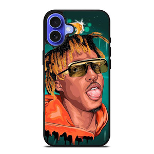 JUICE WRLD RAPPER FACE ART iPhone 16 Case Cover