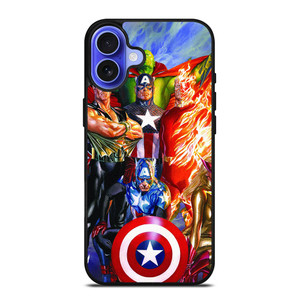 JUSTICE LEAGUE ALEX ROSS iPhone 16 Case Cover