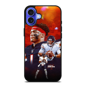 JUSTIN FIELDS CHICAGO BEARS NFL iPhone 16 Case Cover