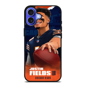JUSTIN FIELDS CHICAGO BEARS iPhone 16 Case Cover