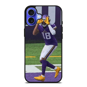 JUSTIN JEFFERSON MINNESOTA VIKINGS NFL iPhone 16 Case Cover
