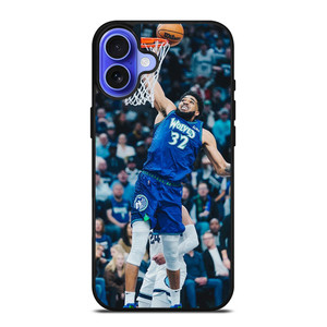KARL ANTHONY TOWNS MINNESOTA TIMBERWOLVES 3 iPhone 16 Case Cover KARL ANTHONY TOWNS MINNESOTA TIMBERWOLVES 3 iPhone 16 Case Cover