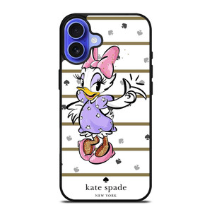 KATE SPADE NEW YORK LOGO DAISY DUCK DISNEY iPhone 16 Case Cover
