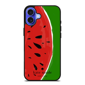 KATE SPADE NEW YORK LOGO WATER MELON iPhone 16 Case Cover