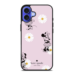 KATE SPADE NEW YORK LOGO X MINNIE MOUSE DISNEY iPhone 16 Case Cover