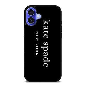 KATE SPADE NEW YORK VERTICAL LOGO iPhone 16 Case Cover KATE SPADE NEW YORK VERTICAL LOGO iPhone 16 Case Cover