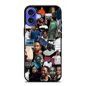 KENDRICK LAMAR RAPPER COLLAGE iPhone 16 Case Cover