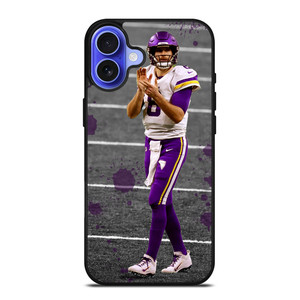 KIRK COUSINS MINNESOTA VIKINGS NFL iPhone 16 Case Cover KIRK COUSINS MINNESOTA VIKINGS NFL iPhone 16 Case Cover