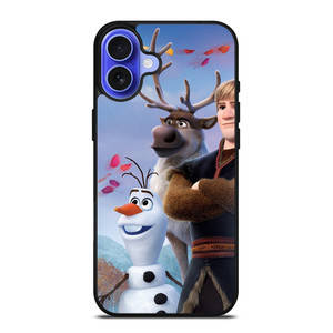 KRISTOFF SVEN OLAF DISNEY FROZEN iPhone 16 Case Cover KRISTOFF SVEN OLAF DISNEY FROZEN iPhone 16 Case Cover