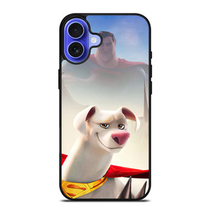 KRYPTO SUPERMAN LEAGUE OF SUPERPETS iPhone 16 Case Cover KRYPTO SUPERMAN LEAGUE OF SUPERPETS iPhone 16 Case Cover