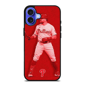 KYLE SCHWARBER PHILADELPHIA PHILLIES MLB iPhone 16 Case Cover KYLE SCHWARBER PHILADELPHIA PHILLIES MLB iPhone 16 Case Cover