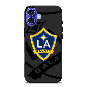 LA GALAXY MLS BLACK iPhone 16 Case Cover LA GALAXY MLS BLACK iPhone 16 Case Cover