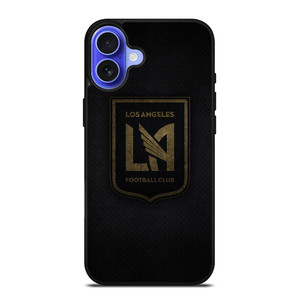 LA LOS ANGELES FC SOCCER MLS iPhone 16 Case Cover LA LOS ANGELES FC SOCCER MLS iPhone 16 Case Cover