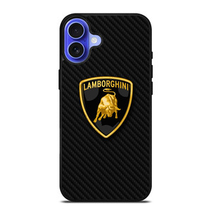 LAMBORGHINI AUTOMOBILI CARBON FIBER iPhone 16 Case Cover LAMBORGHINI AUTOMOBILI CARBON FIBER iPhone 16 Case Cover
