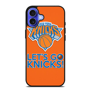 LETS GO NEW YORK KNICKS NBA BASKETBALL iPhone 16 Case Cover LETS GO NEW YORK KNICKS NBA BASKETBALL iPhone 16 Case Cover