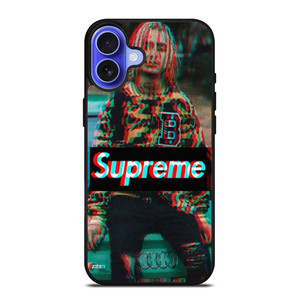 LIL PUMP SUPREME iPhone 16 Case Cover LIL PUMP SUPREME iPhone 16 Case Cover