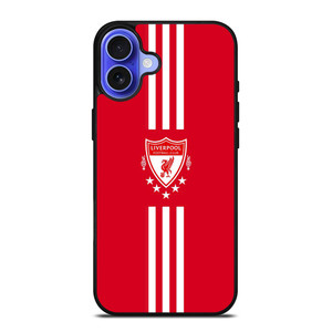 LIVERPOOL FC FOOTBALL CLUB LOGO ADIDAS iPhone 16 Case Cover LIVERPOOL FC FOOTBALL CLUB LOGO ADIDAS iPhone 16 Case Cover