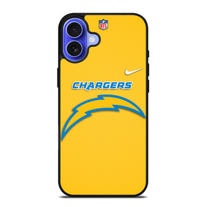 LOS ANGELES CHARGERS NFL FOOTBALL NIKE iPhone 16 Case Cover LOS ANGELES CHARGERS NFL FOOTBALL NIKE iPhone 16 Case Cover