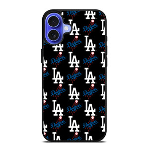 LOS ANGELES DODGERS BASEBALL PATTERN iPhone 16 Case Cover LOS ANGELES DODGERS BASEBALL PATTERN iPhone 16 Case Cover