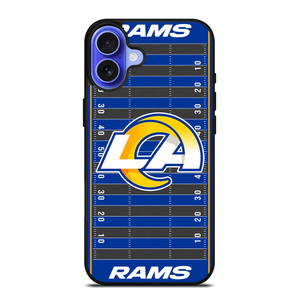 LOS ANGELES RAMS FOOTBALL FIELD iPhone 16 Case Cover