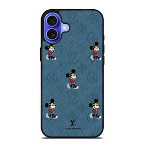 LOUIS VUITTON MICKEY MOUSE iPhone 16 Case Cover LOUIS VUITTON MICKEY MOUSE iPhone 16 Case Cover