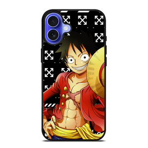 LUFFY OFF WHITE 2 iPhone 16 Case Cover