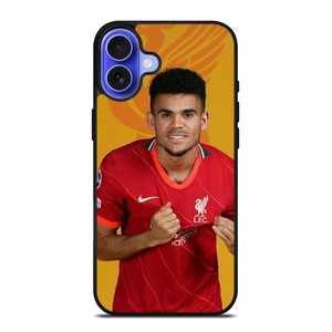 LUIZ DIAZ LIVERPOOL FC iPhone 16 Case Cover LUIZ DIAZ LIVERPOOL FC iPhone 16 Case Cover