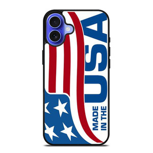 MADE IN USA LOGO iPhone 16 Case Cover