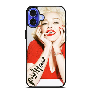 MADONNA REBEL HEART iPhone 16 Case Cover MADONNA REBEL HEART iPhone 16 Case Cover