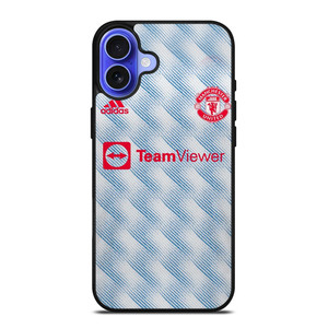 MANCHESTER UNITED 2021 AWAY JERSEY iPhone 16 Case Cover MANCHESTER UNITED 2021 AWAY JERSEY iPhone 16 Case Cover