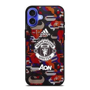 MANCHESTER UNITED AON JERSEY iPhone 16 Case Cover MANCHESTER UNITED AON JERSEY iPhone 16 Case Cover