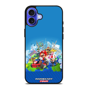 MARIO KART TOUR NINTENDO iPhone 16 Case Cover MARIO KART TOUR NINTENDO iPhone 16 Case Cover