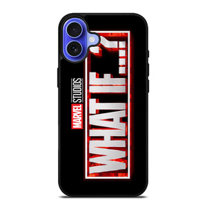 MARVEL WHAT IF MOVIES LOGO iPhone 16 Case Cover MARVEL WHAT IF MOVIES LOGO iPhone 16 Case Cover