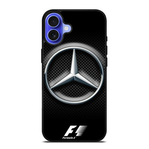MERCEDES BENZ FORMULA ONE F1 LOGO iPhone 16 Case Cover MERCEDES BENZ FORMULA ONE F1 LOGO iPhone 16 Case Cover