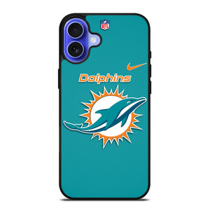 MIAMI DOLPHINS NFL FOOTBALL NIKE iPhone 16 Case Cover MIAMI DOLPHINS NFL FOOTBALL NIKE iPhone 16 Case Cover