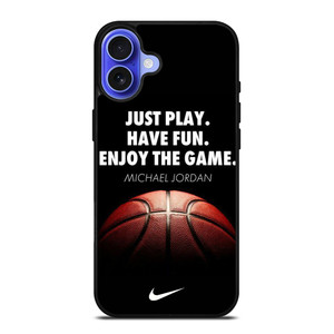 MICHAEL JORDAN BASKETBALL NIKE iPhone 16 Case Cover MICHAEL JORDAN BASKETBALL NIKE iPhone 16 Case Cover