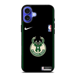 MILWAUKEE BUCKS NIKE NBA BASKETBALL iPhone 16 Case Cover