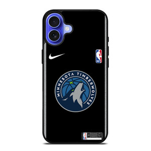 MINNESOTA TIMBERWOLVES NIKE NBA BASKETBALL iPhone 16 Case Cover MINNESOTA TIMBERWOLVES NIKE NBA BASKETBALL iPhone 16 Case Cover