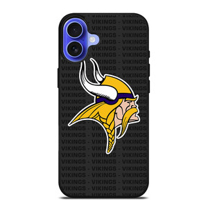 MINNESOTA VIKINGS FOOTBALL TEXT iPhone 16 Case Cover MINNESOTA VIKINGS FOOTBALL TEXT iPhone 16 Case Cover